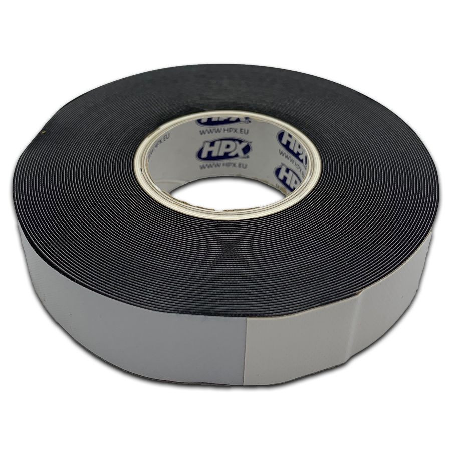 Vulcaniserende tape 19mm 10mtr zwart
