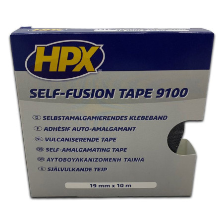 Vulcanizing tape 19mm 10 mtr black