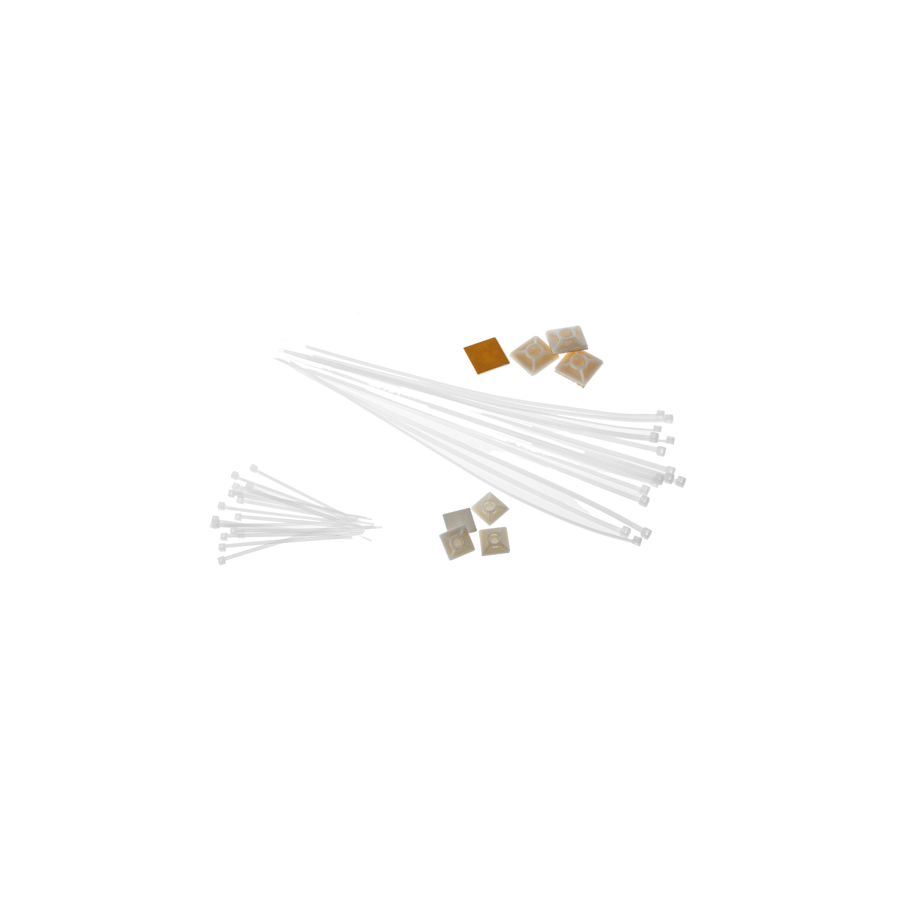 Geros 2.5x140 kabelbinder naturel 100 stuks