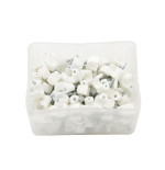 Kabelclips 5mm wit 100st