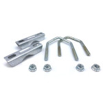 SAB Set of V-brackets / mast clips for balcony bracket K103