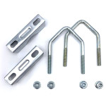 SAB Set V-beugels / mastklemmen tbv balkonbeugel K103