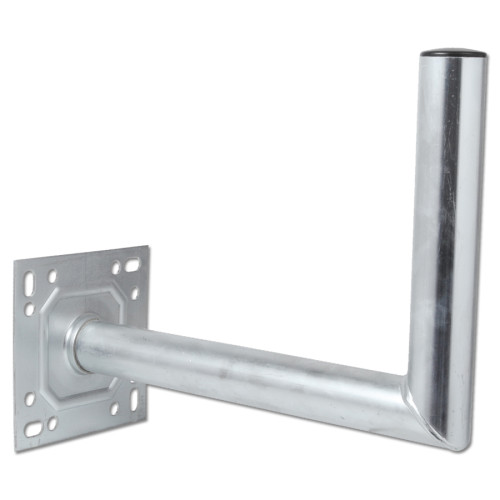 Wall bracket L-tube 35cm electro galvanized L205