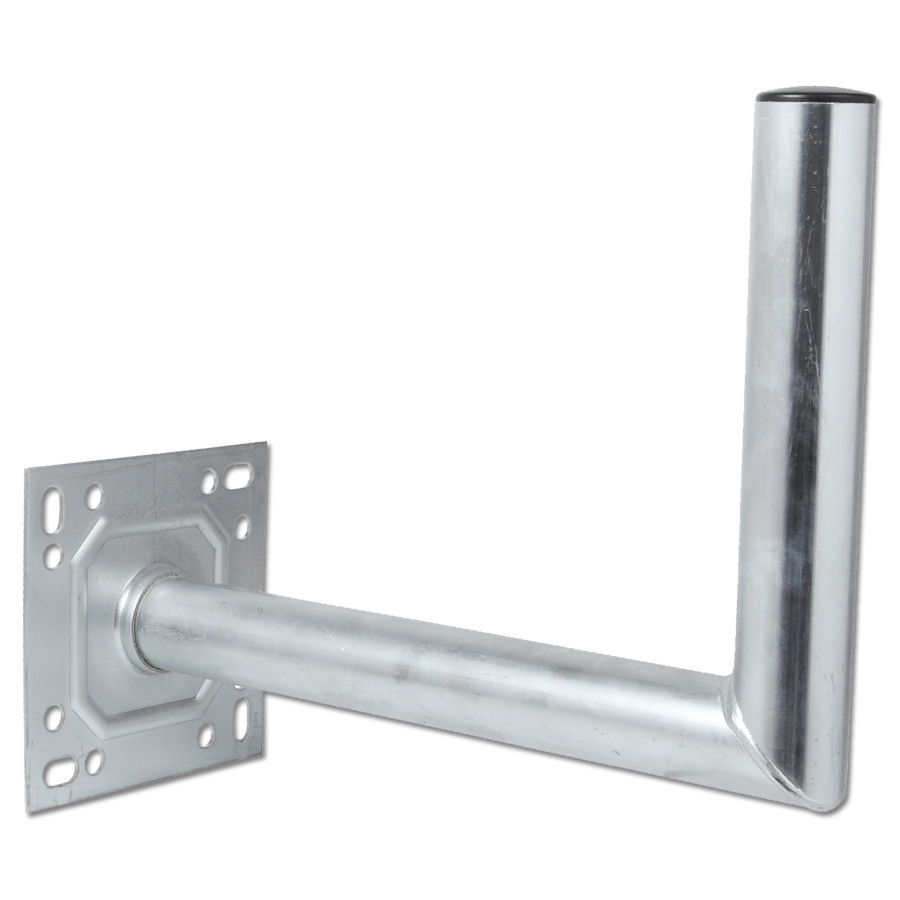 Wall bracket L-tube 35cm electro galvanized L205