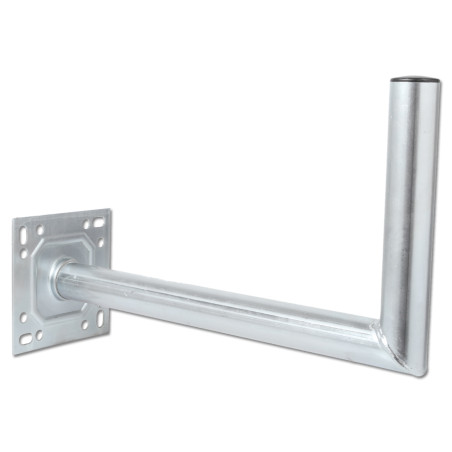 Wall bracket L-tube 55cm electro galvanized L218