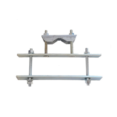 Balcony clip set, 2 pieces, for mast mounting