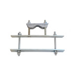 Balkonklem Set, 2 stuks, voor mastmontage