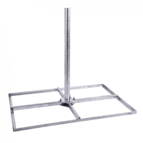 Tegelvoet compleet 4x40x60,H100,HQ volbad verzinkt T009