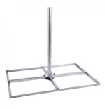 Tegelvoet compleet 4x40x60,H100,HQ volbad verzinkt T009