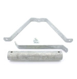 Wall bracket SAT-20-LC 20cm tube on 3 leg opop