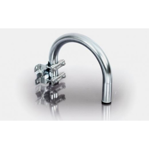 SAB U tube with wall clamp opop