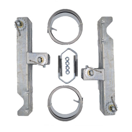 BCK Chimney set 2x bracket + 2x band 5mtr