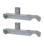 BCK Schoorsteen SET 2xBeugel + 2x Band 5mtr