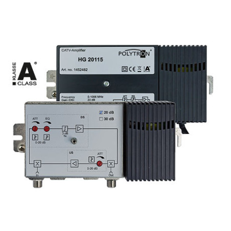 Polytron HG20115 1GHz, 0-20db, 4-65ARP16DB, EQ, 115DBμV