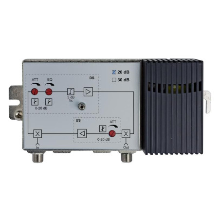 Polytron HG30115 1GHz, 0-30db, 4-65Arp25dB, EQ, 115dBμV