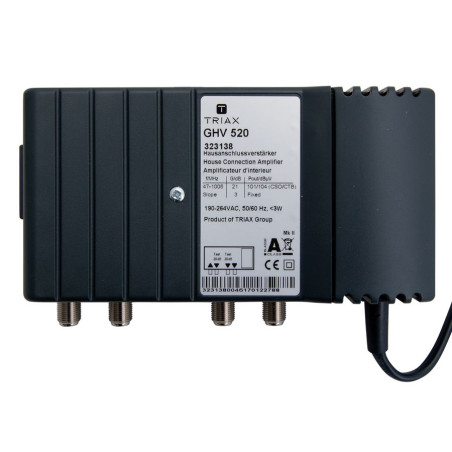 Triax GHV520 versterker 20dB zonder retourpad