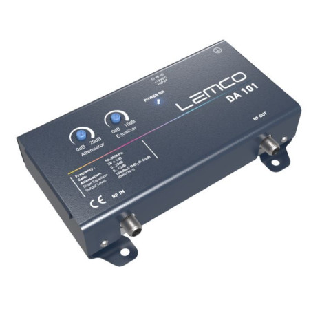 Lemco DA101 FULL BAND 26DB / 108DBUV Output with Equalizer