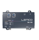 Lemco DA102 Full band 36dB/118dbuV output met equalizer