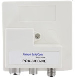 Braun Telecom POA 3 IEC-NL Radio-TV-DATA/Modem verdeler