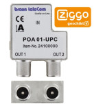 Braun Telecom POA 01 B UPC Opdruk 2v IEC verdeler male