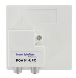 Braun Telecom POA 01 B UPC Print 2V IEC distributor Male