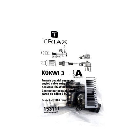 Triax KOKWI 3 IEC connector female Class A