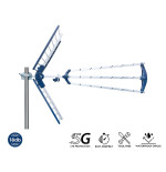 Edision 18db antenne UHF Yagi 470-694MHz 5G filter