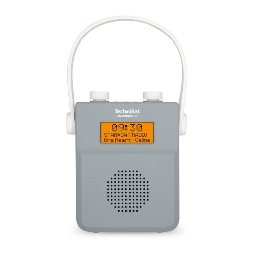 Technisat Digitradio 30 Shower / DAB +, White / Gray