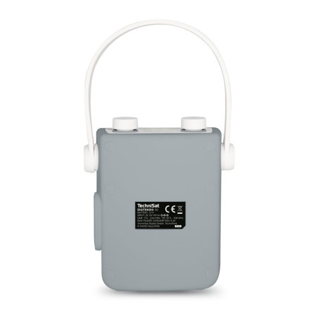 Technisat DigitRadio 30 douche/dab+, white / grey