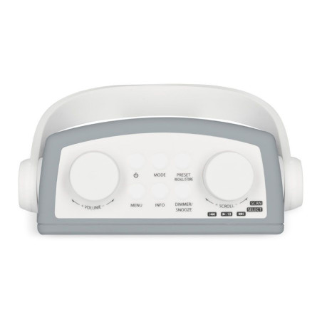 Technisat DigitRadio 30 douche/dab+, white / grey