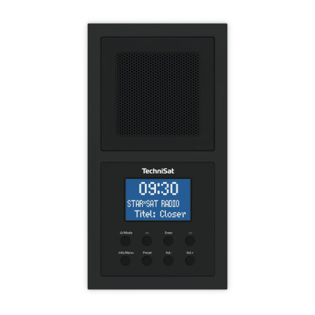 Technisat DigitRadio UP 1, black (DAB+/FM, BT)