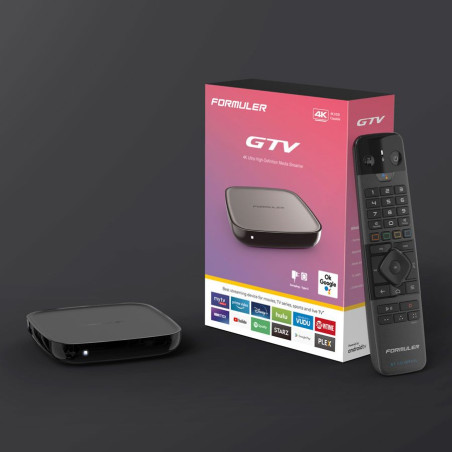 Formuler GTV IPTV Media Player 4K UHD Androidtv + BT Remote