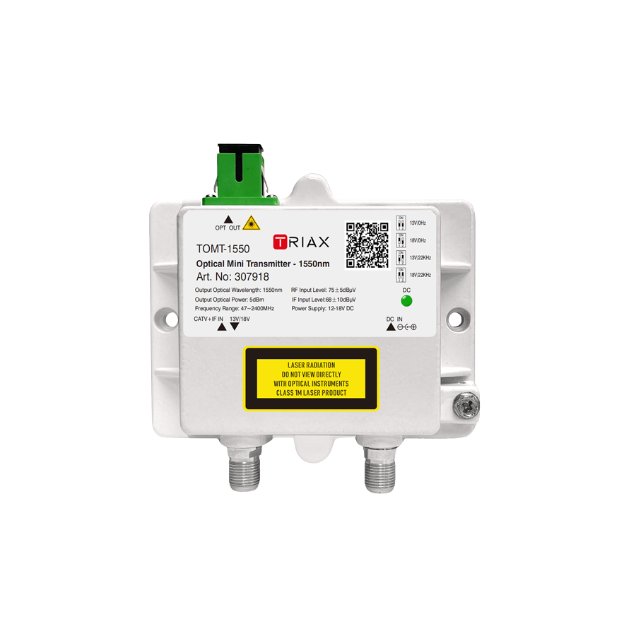 Triax TOMT-1550 Optical Mini Transmitters 1310nm