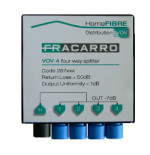 Fracarro VOV 4 Splitter 4-voudig,(7,8dB), mini conn.