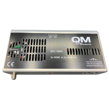 QM modulator DFL-100H 2xHDMI  DVB-T/C