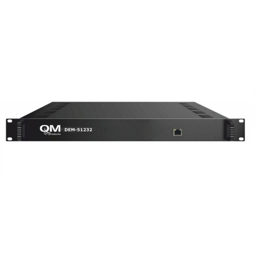 QM Encoder DEM-51232 IP MUX to DVB-C, 32 QAM from incl. PSU