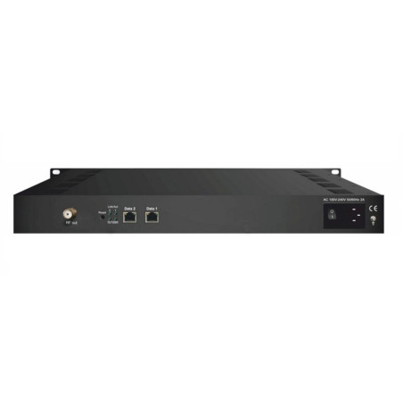 QM encoder DEM-51232 IP Mux to DVB-C, 32 QAM uit incl. PSU