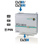 Polytron PCU8610 FTA Compact Headend DVB-S2DVB-C 4x8 switch