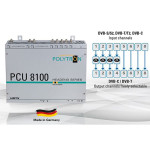 Polytron PCU8112 4CI + 4TFA Compact Heading S2 / T2 / CDVB-C (T)
