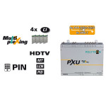 Polytron PXU 848T 4CI 8X8 MUX Compact Heading S2 / T2 / CDVB-T