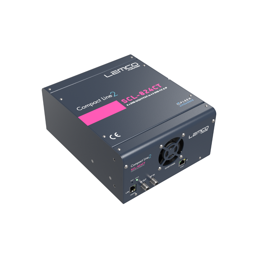 Lemco SCL-824CT 8 x DVB-S / S2 / T / T2 / CDVB / T / C + IP
