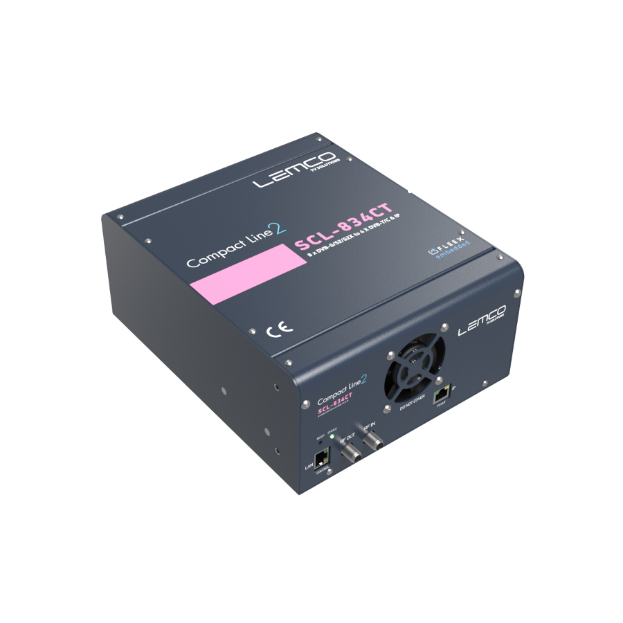 Lemco SCL-834CT 8 X DVB-S/S2/S2X  DVBT/C+IP