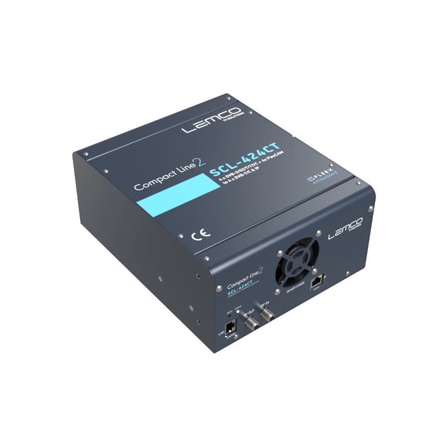 Lemco SCL-424CT+CI 4 X DVB-S/S2/T/T2/C DVB-T/C+IP