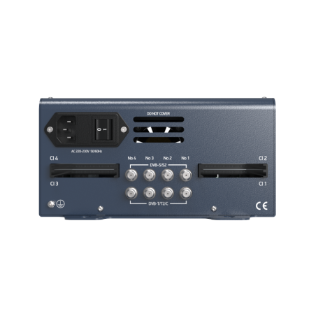 Lemco SCL-424CT + CI 4 x DVB-S / S2 / T / T2 / C DVB-T / C + IP