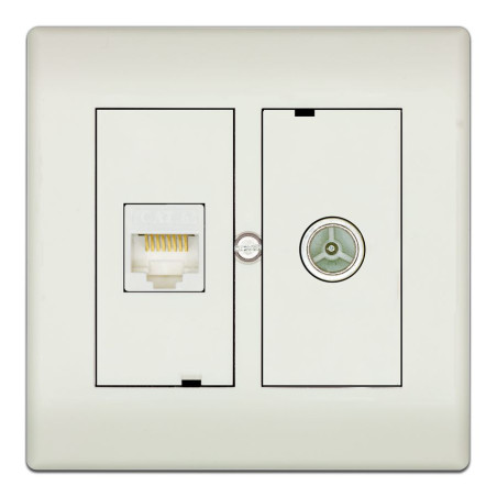 Technetix Cl50 combi shop TV + RJ45 WCD end box