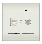Technetix Cl50 combi shop TV + RJ45 WCD end box