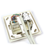 Technetix CL50-COMBI-SHOP TV + RJ45 WCD Einddoos