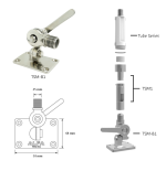 Alfa Network SET TSM/UC1+B1 RVS Marine Mount + Cable Adapt.