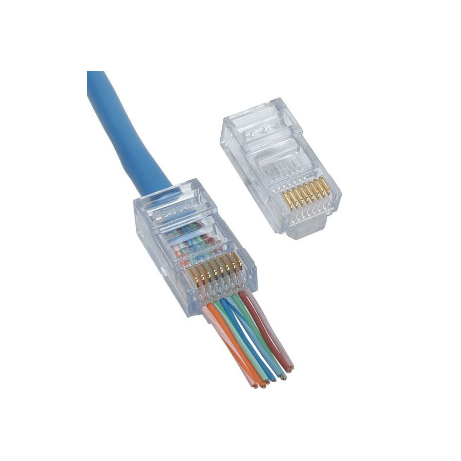 EZ-RJ45 CAT5E HD Connector p/s