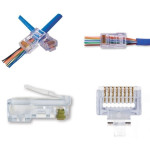EZ-RJ45 CAT5E HD Connector p/s